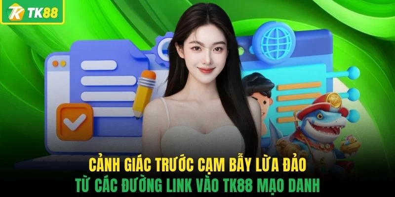 Cảnh giác trước cạm bẫy lừa đảo từ các đường link vào TK88 mạo danh